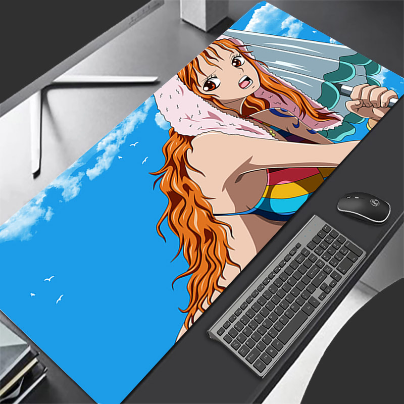 Desk Setup Cozy - Mouse Pad One Piece Durable Anime