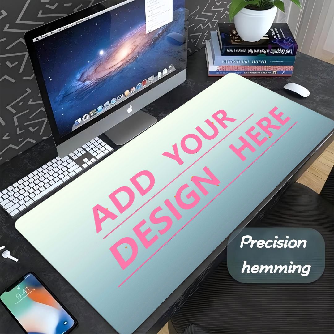 Desk Setup Cozy - Personalised Custom Mousepad Custom Print Photo