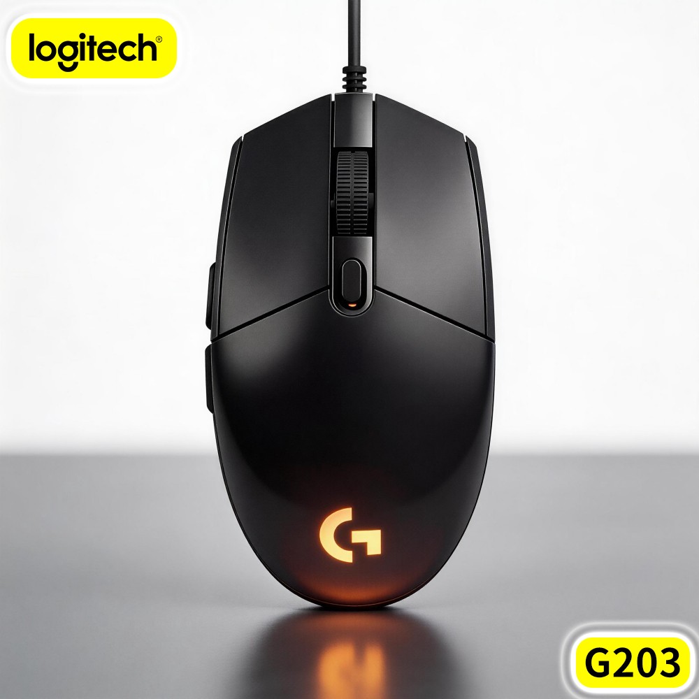 Logitech G203 Wired Gaming Mou - огляд і ціна Logitech Mouse G203