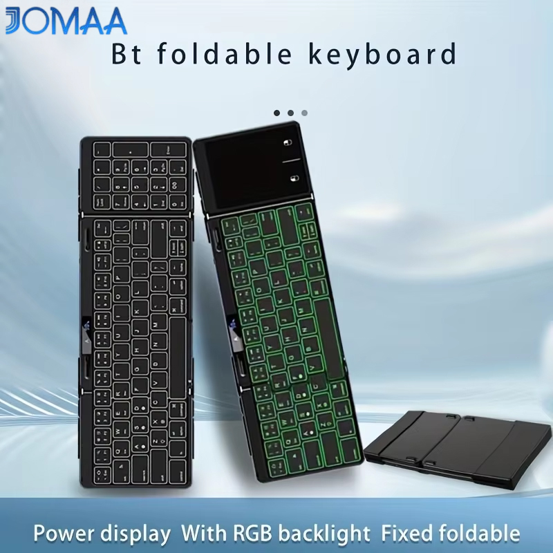 Wireless Folding Keyboard with - огляд і ціна Korean Desk Setup