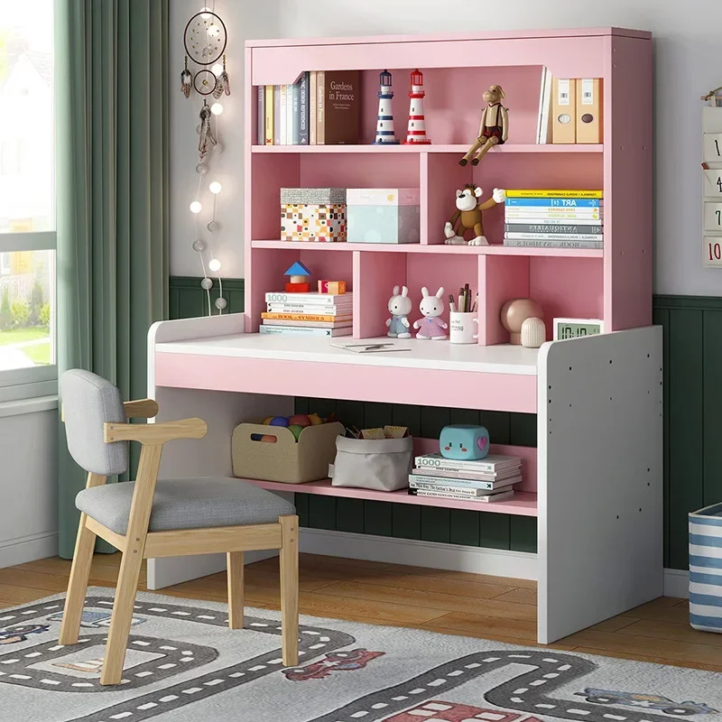 Kids Study Computer Table Dini - огляд і ціна Desk Setup Oak