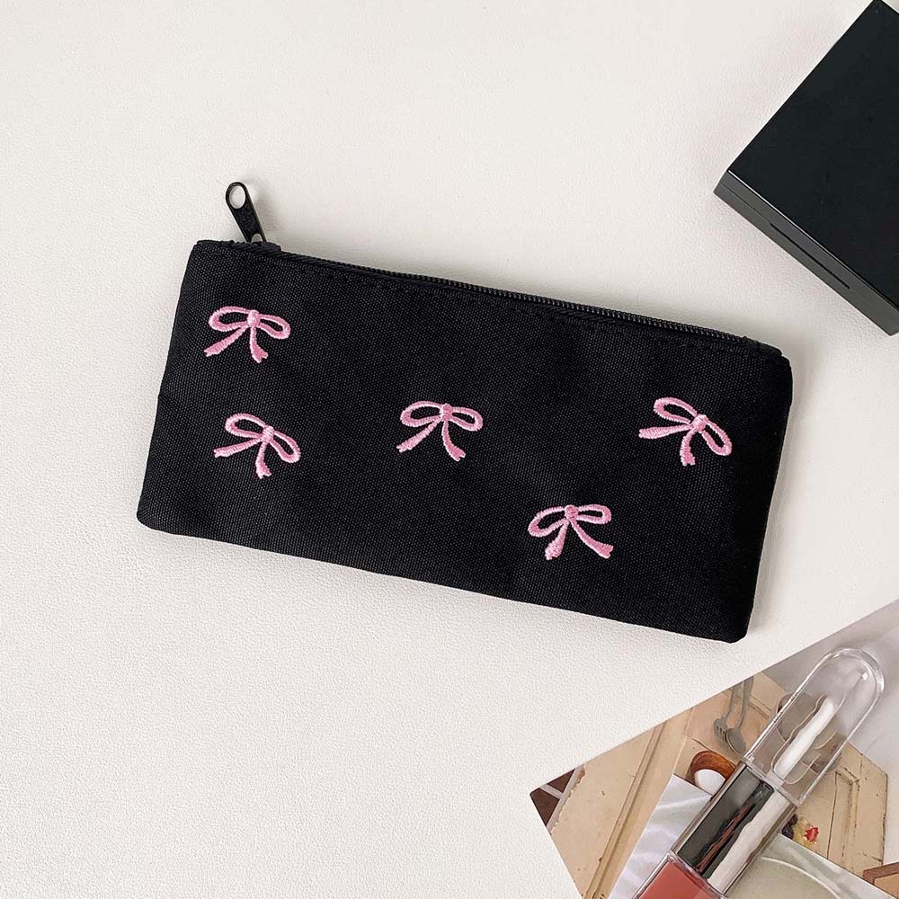Bowknot Bow Stationery Bag Lar - огляд і ціна Korean Desk Setup