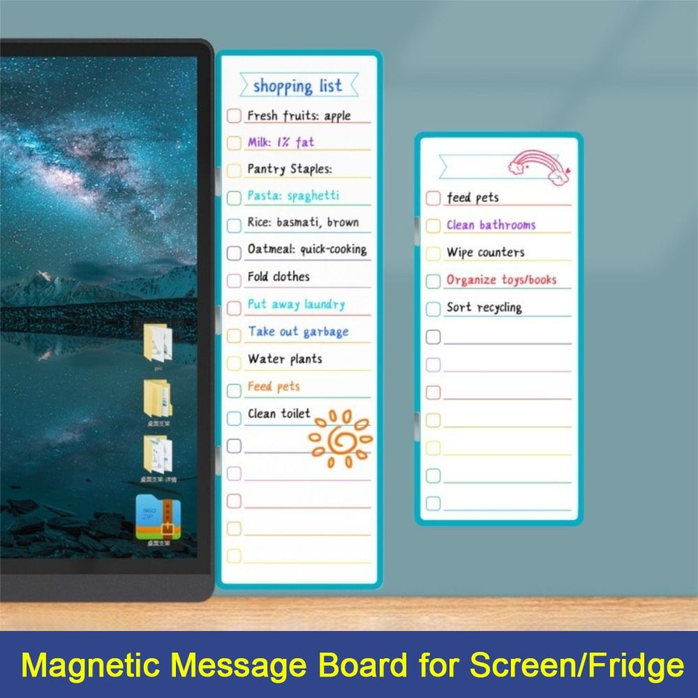 Side Note Board Baked Paint Bo - огляд і ціна Sticky Memo Holder