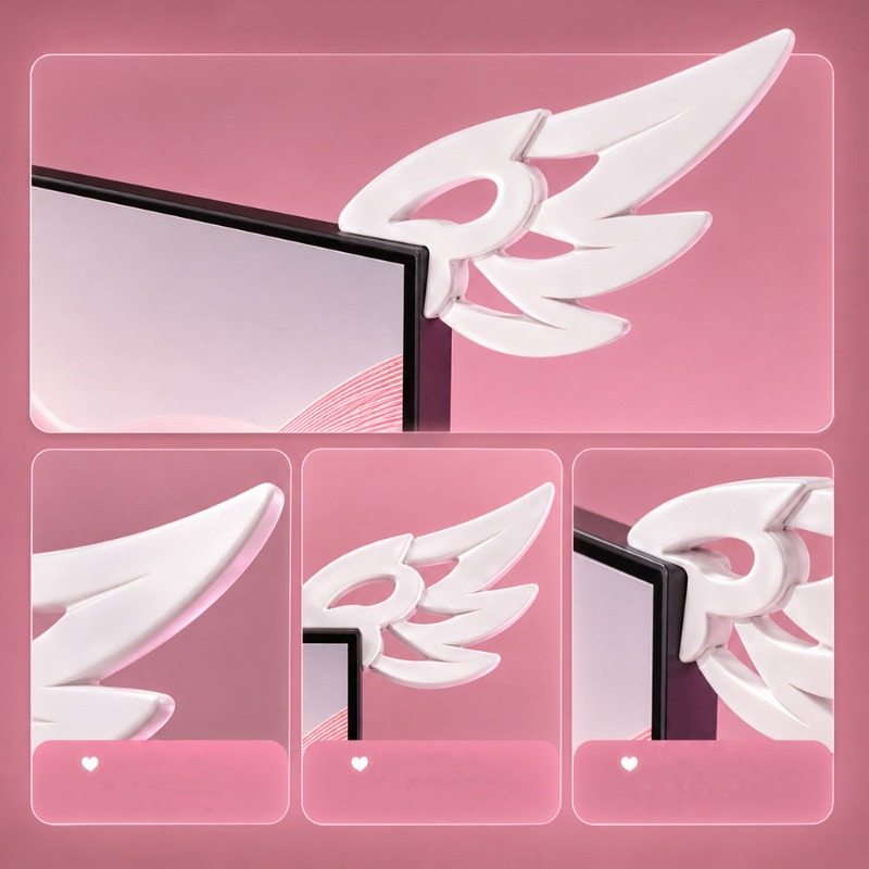 Kawaii 3D Wing Decor for Compu - огляд і ціна Desk Setup Gifts