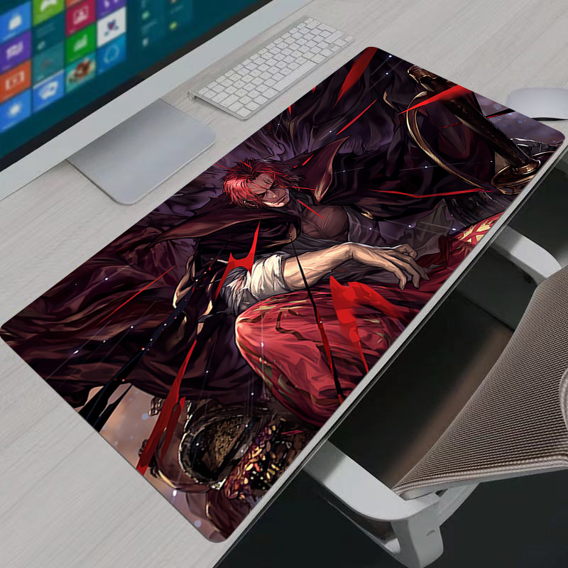 One Piece Shanks Mouse Pad Lar - огляд і ціна Desk Setup Rug