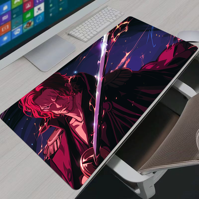 One Piece Shanks Mouse Pad Lar - огляд і ціна Desk Setup Rug