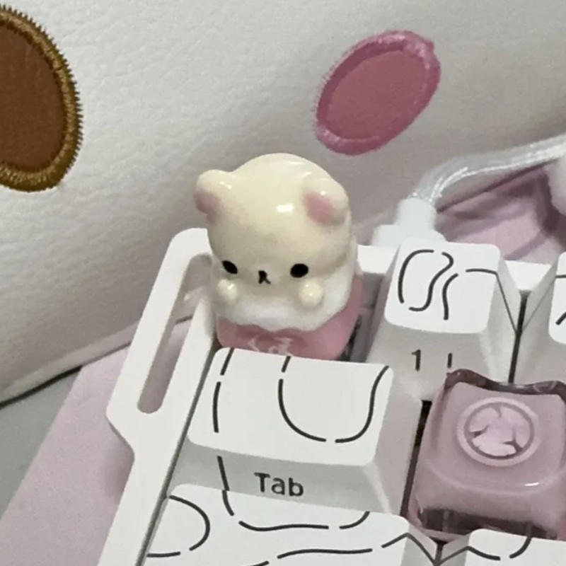 Kawaii Rilakkuma Keycaps Relax - огляд і ціна Desk Setup Gifts