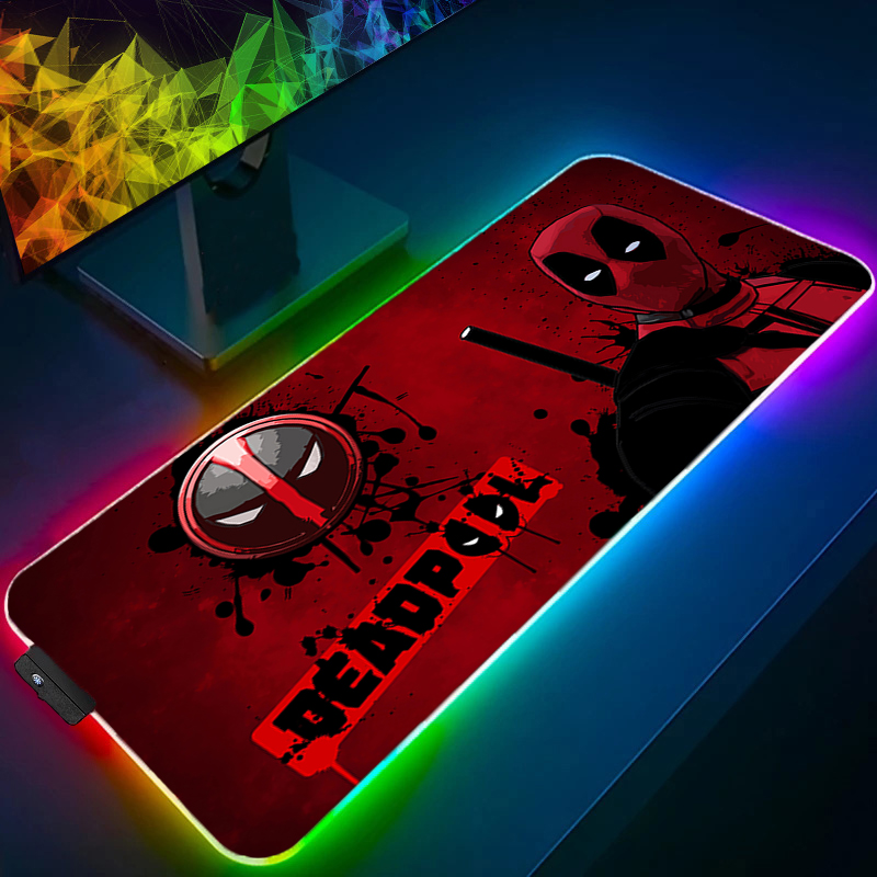 LED Mouse Pad Gaming Backlight - огляд і ціна Desk Setup Cozy