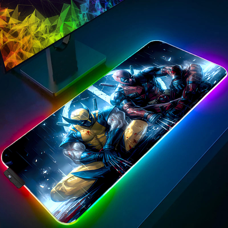 LED Mouse Pad Gaming Backlight - огляд і ціна Desk Setup Cozy