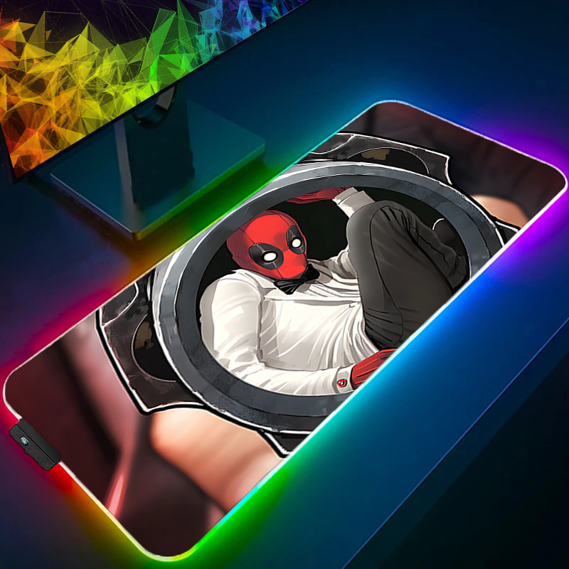 LED Mouse Pad Gaming Backlight - огляд і ціна Desk Setup Cozy