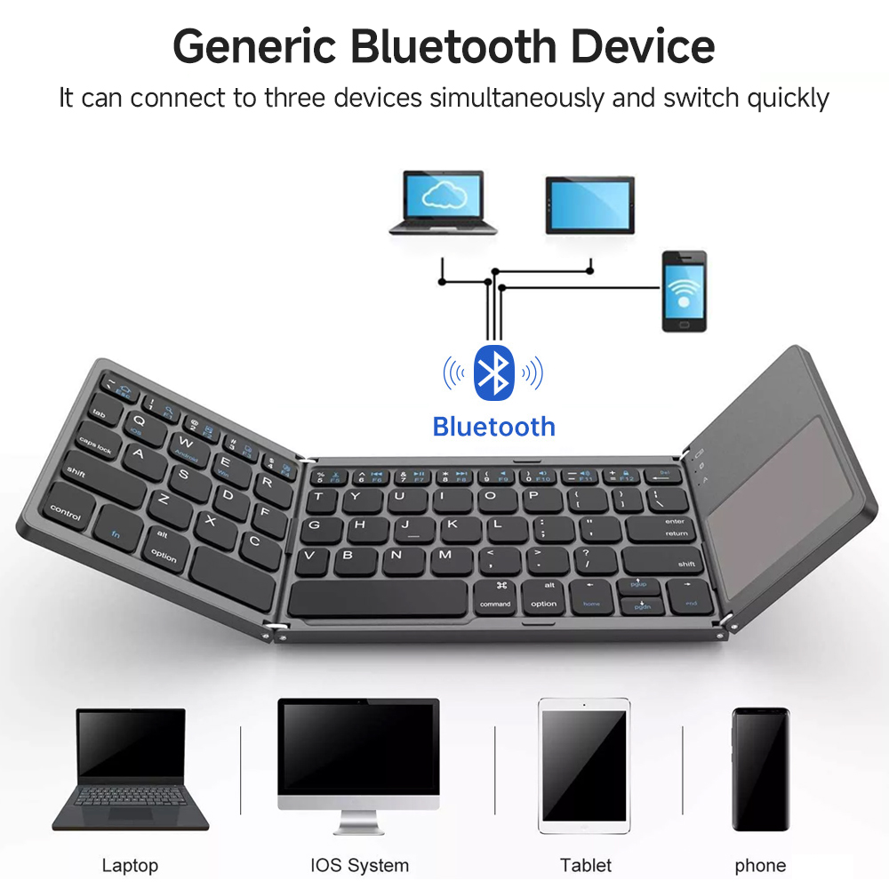 Mini Bluetooth Keyboard with T - огляд і ціна Korean Desk Setup