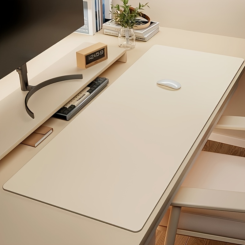 1pc Large Faux Leather Mouse P - огляд і ціна Desk Setup Rug