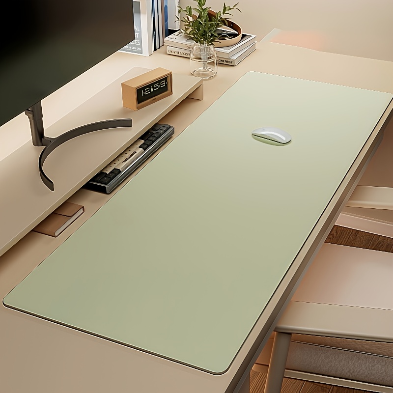 1pc Large Faux Leather Mouse P - огляд і ціна Desk Setup Rug