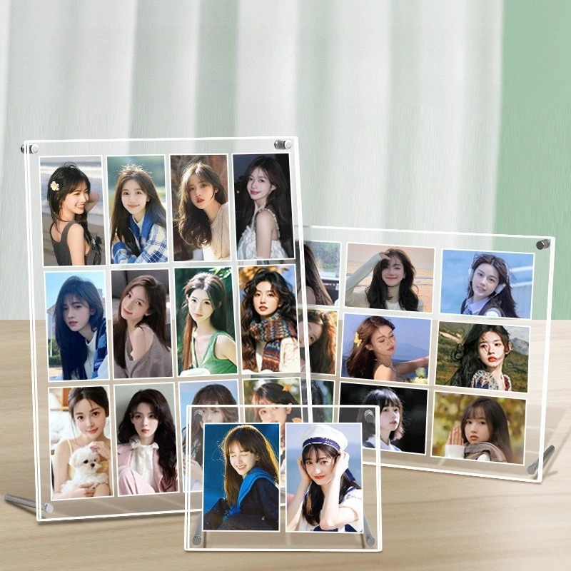 Acrylic Photocard Display Fram - огляд і ціна Desk Setup Photo