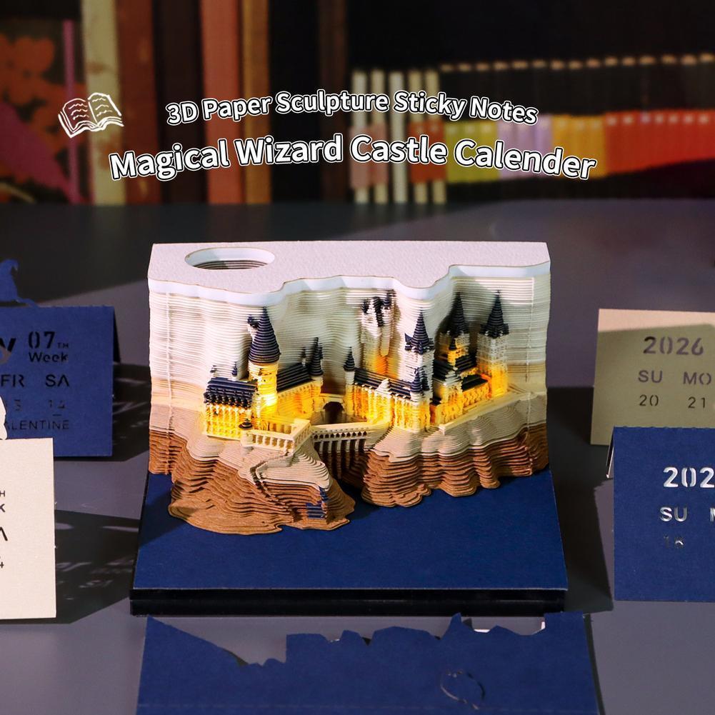 Mystical 3D Desk Calendar Pop- - огляд і ціна Sticky Memo Holder