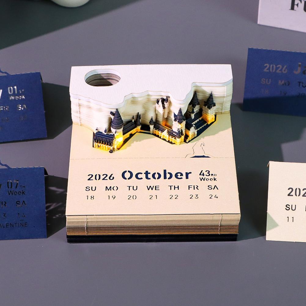 Mystical 3D Desk Calendar Pop- - огляд і ціна Sticky Memo Holder