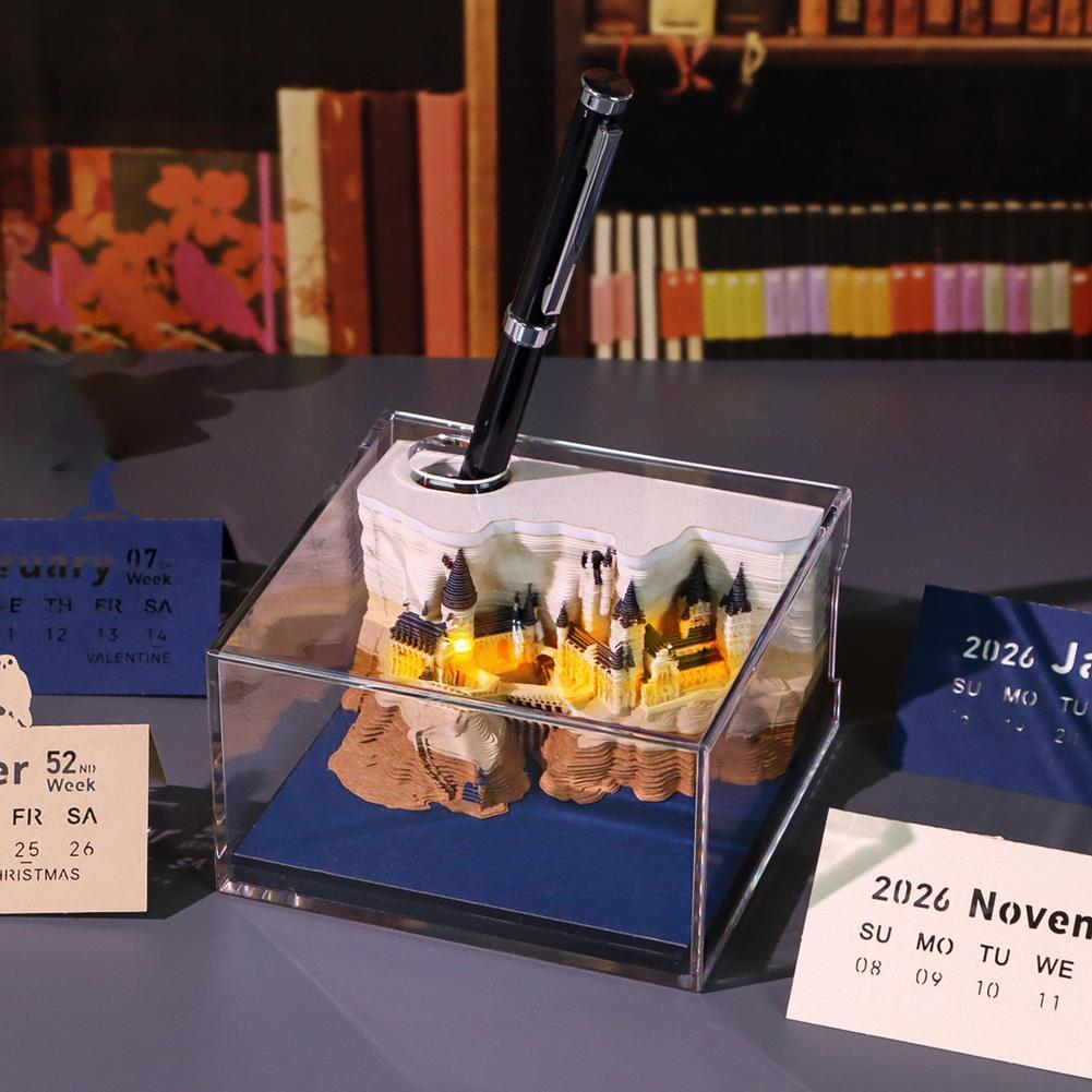 Mystical 3D Desk Calendar Pop- - огляд і ціна Sticky Memo Holder