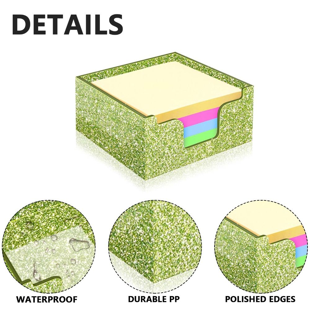 Glitter Acrylic Sticky Note Ho - огляд і ціна Sticky Memo Holder