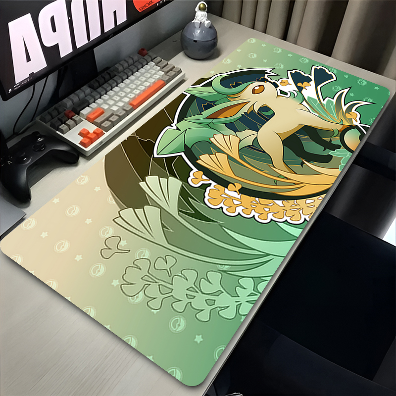 Mouse Pad Gamer P-pokemon Leaf - огляд і ціна Desk Setup Cozy