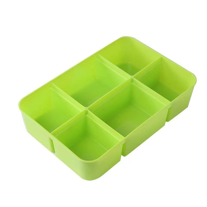 Clear Stackable Storage Box 4  - огляд і ціна Desk Setup Trading