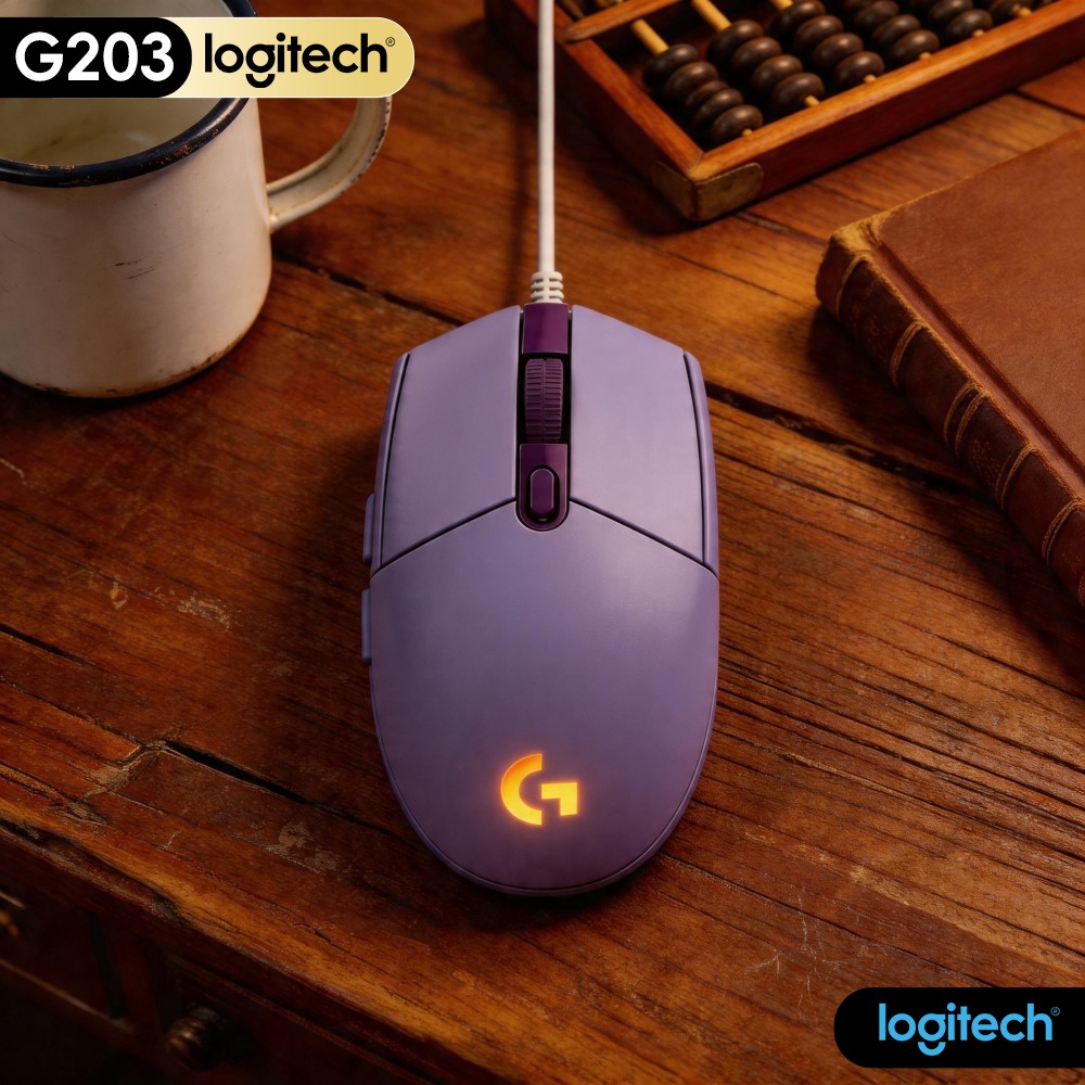 Logitech G203 Wired Gaming Mou - огляд і ціна Logitech Mouse G203