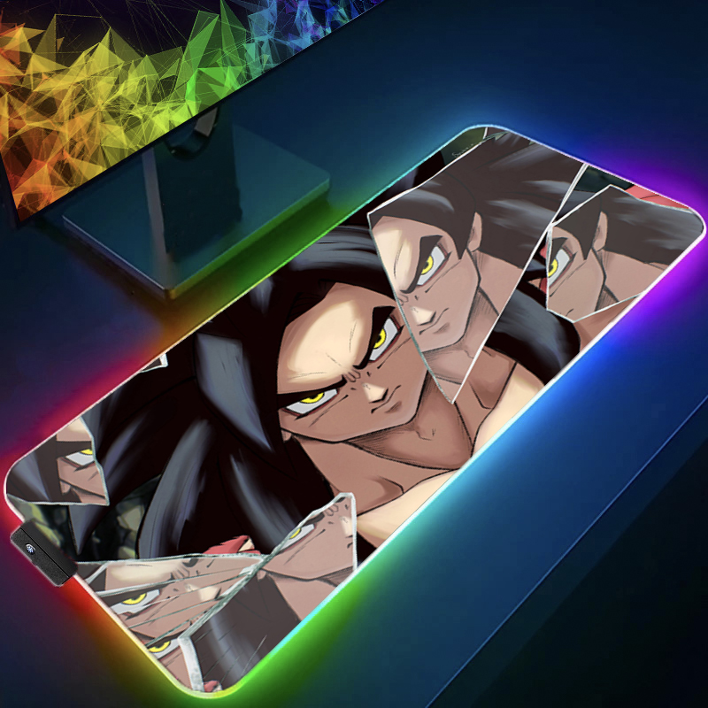 LED Mouse pad Dragon Ball Comp - огляд і ціна Desk Setup Rug
