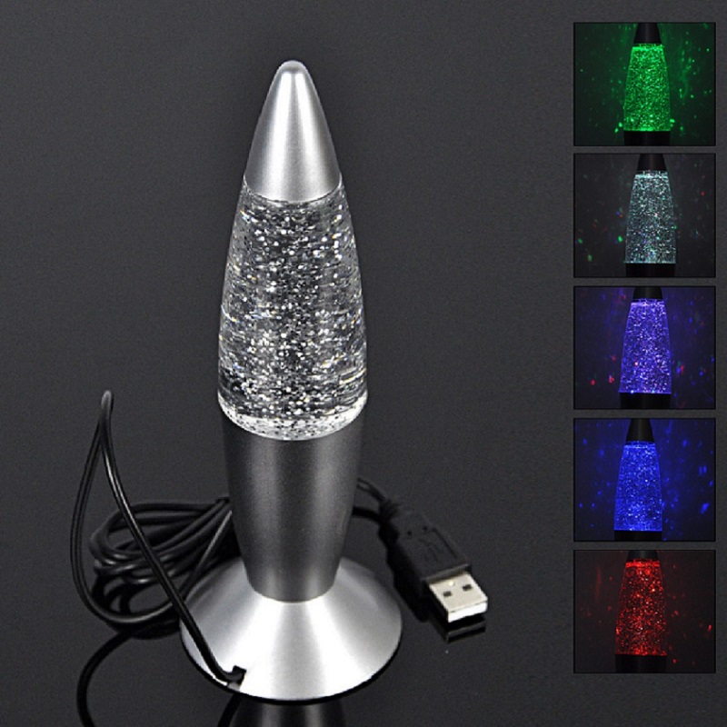 LED Rocket Lamp USB Color Chan - огляд і ціна Gaming Setup Desk
