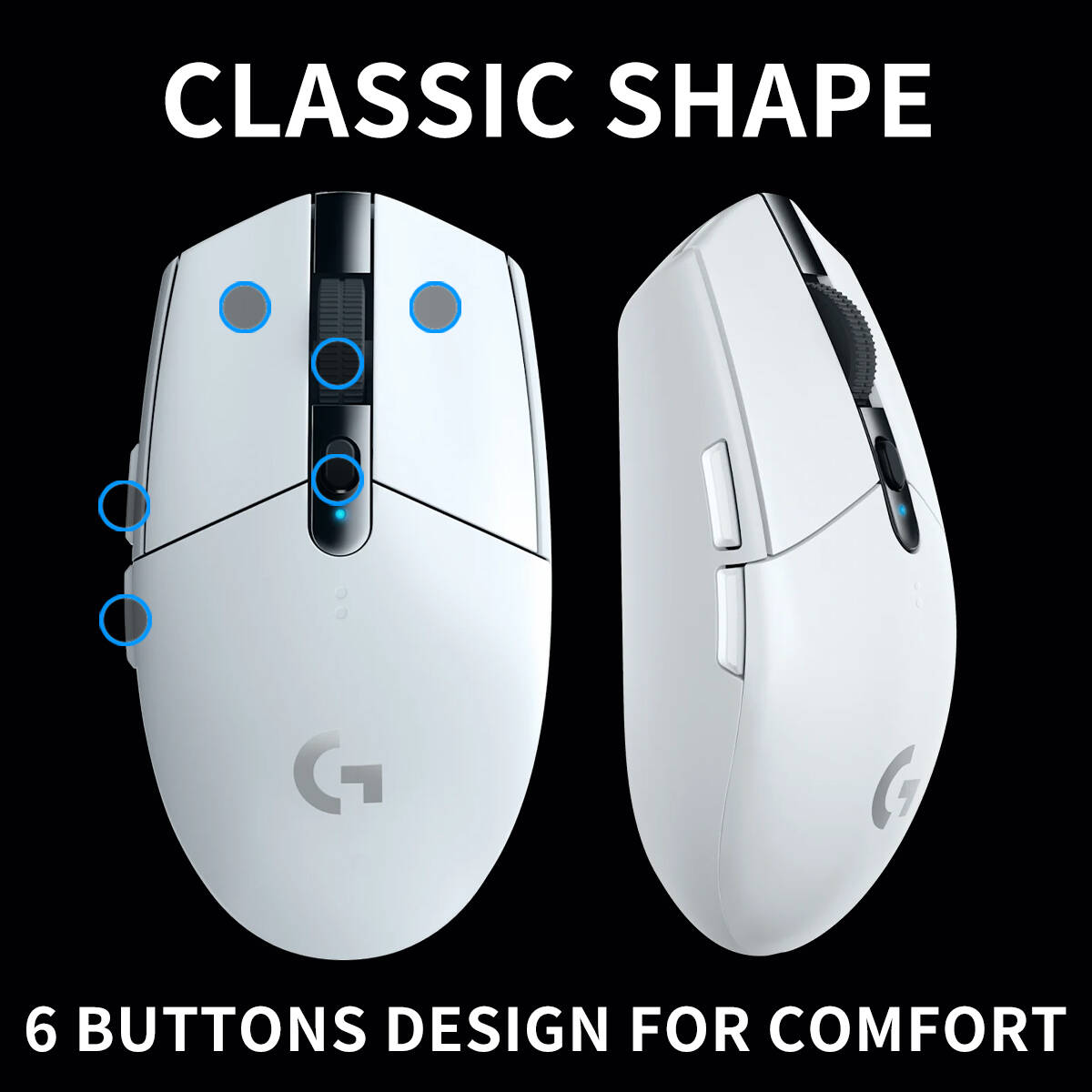 Logitech G304 LIGHTSPEED Wirel - огляд і ціна Logitech Mouse G203