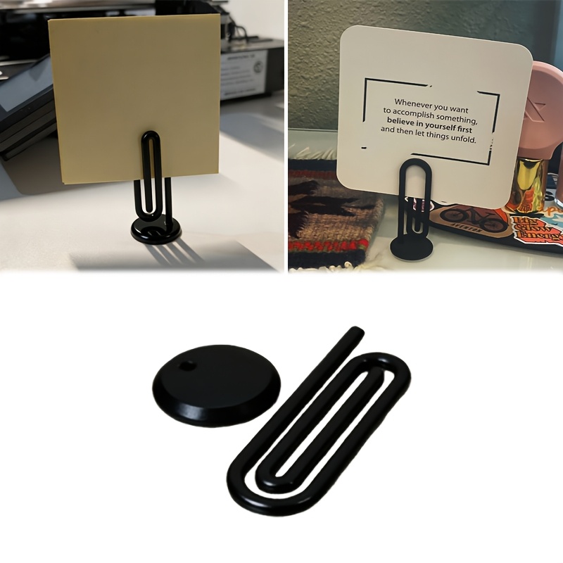1pc 3D Desktop Paperclip Memo  - огляд і ціна Sticky Memo Holder