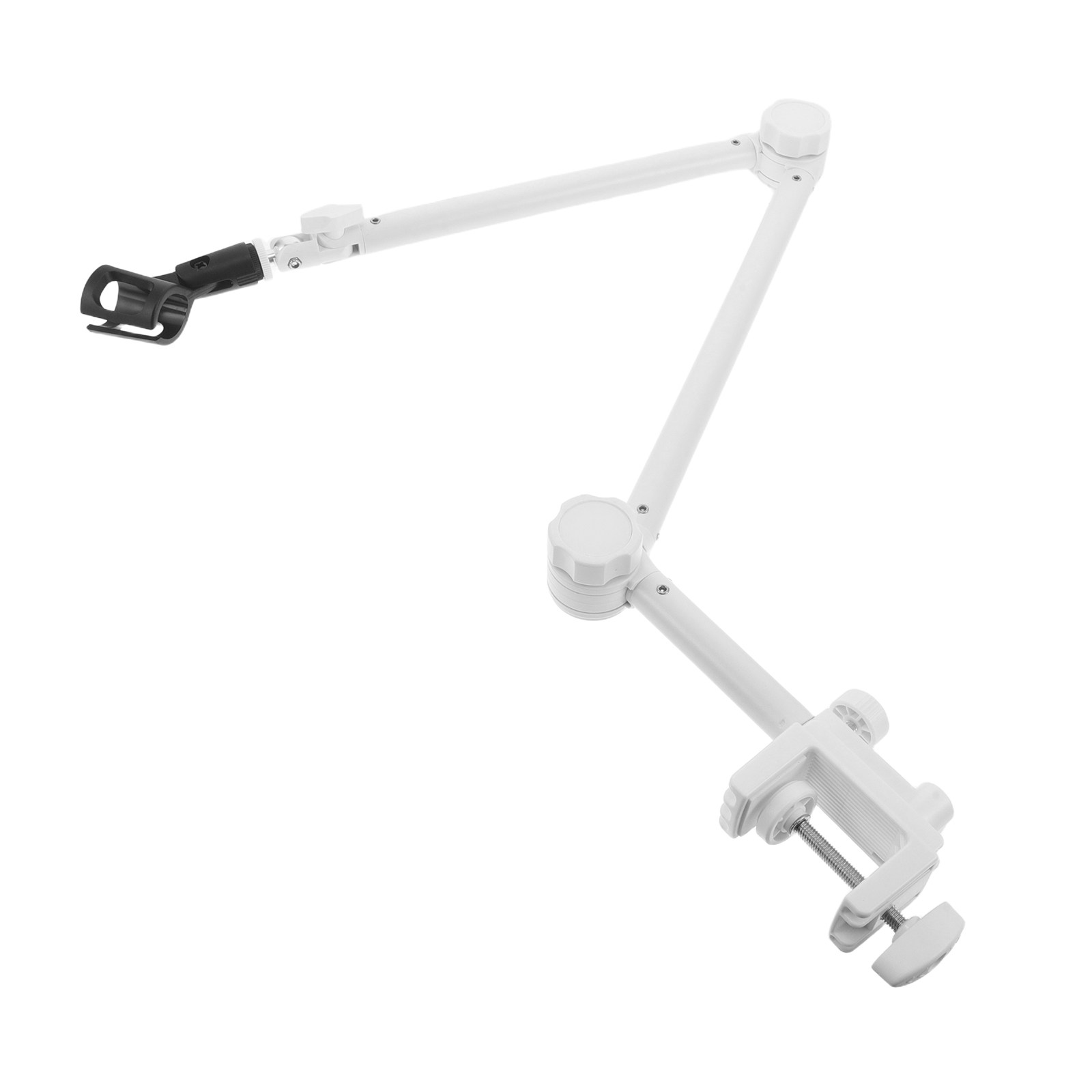 1Set Microphone Boom Arm White - огляд і ціна Gaming Setup Desk