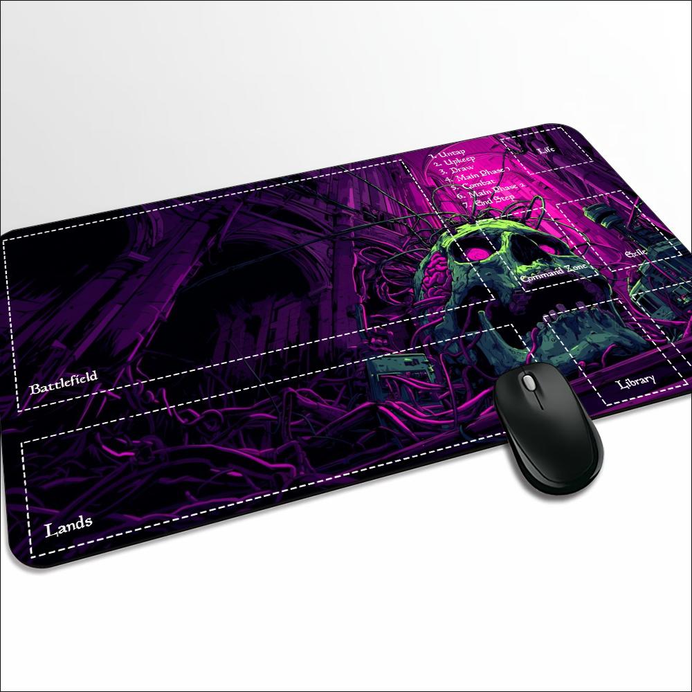 Colorful Neon Horror Skull Lar - огляд і ціна Desk Setup Trading