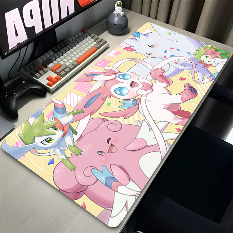 Large Pink Cute Mousepad XXL G - огляд і ціна Desk Setup Cozy