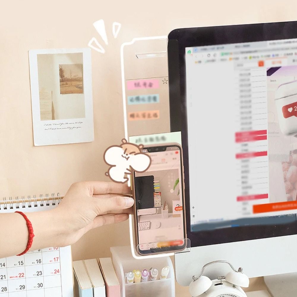 Transparent Monitor Memo Board - огляд і ціна Sticky Memo Holder