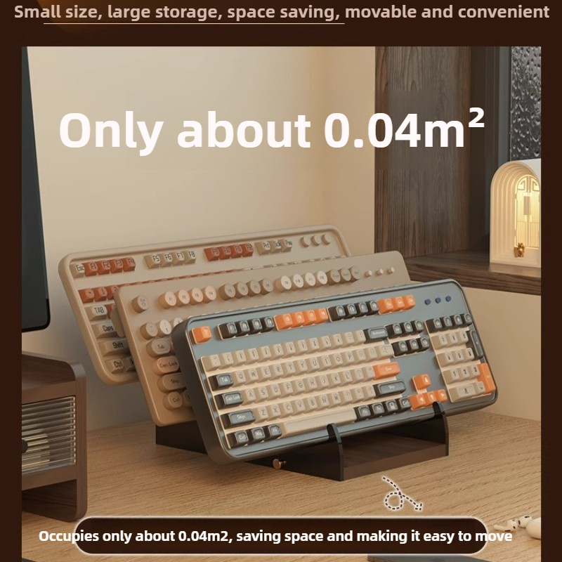 Acrylic Floating Keyboard Stan - огляд і ціна Desk Setup Living Room