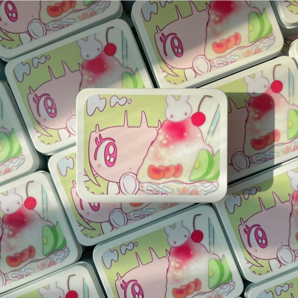 Cute Cartoon Smoothie Girl Pri - огляд і ціна Korean Desk Setup