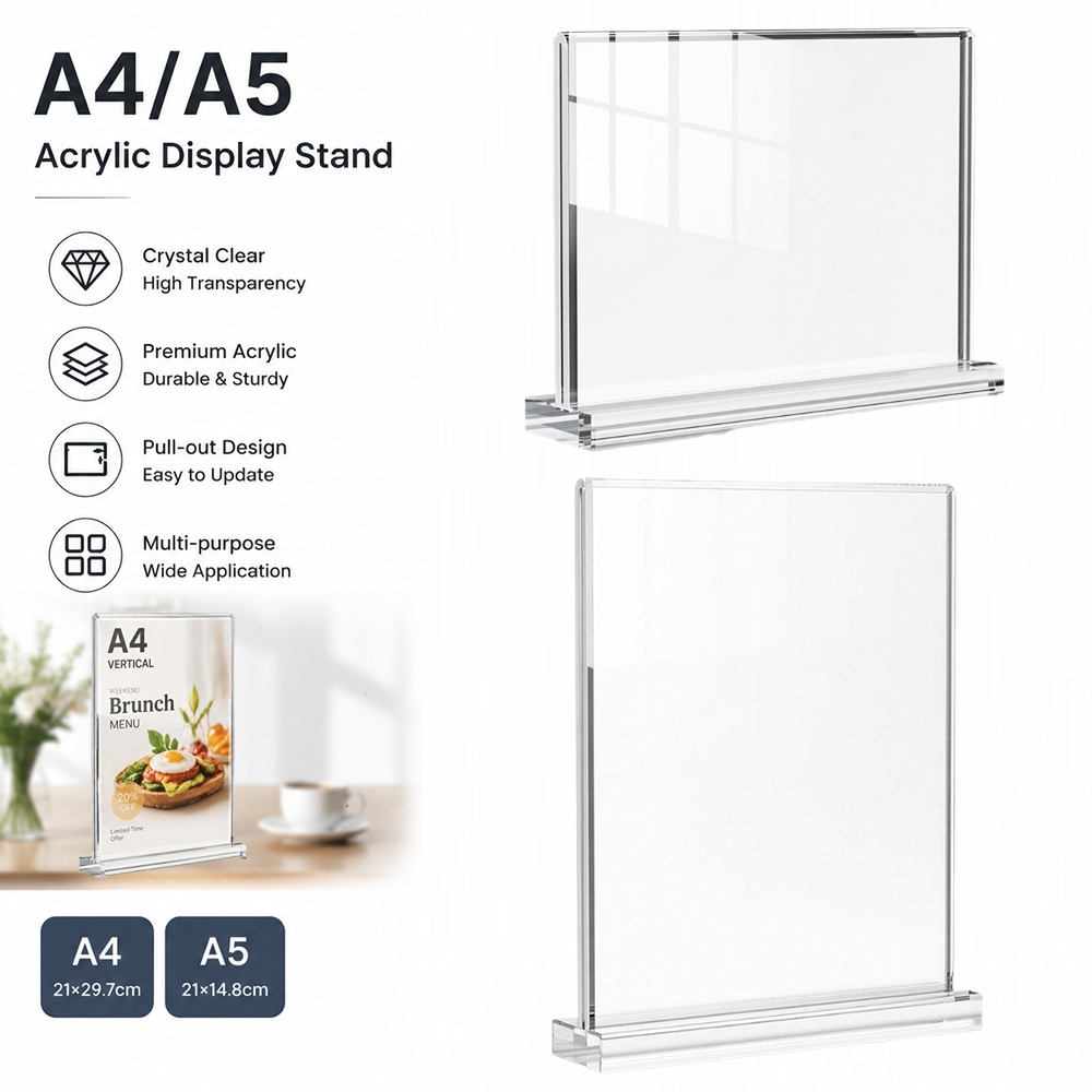 Transparent Acrylic A4/A5 Desk - огляд і ціна Desk Setup Photo