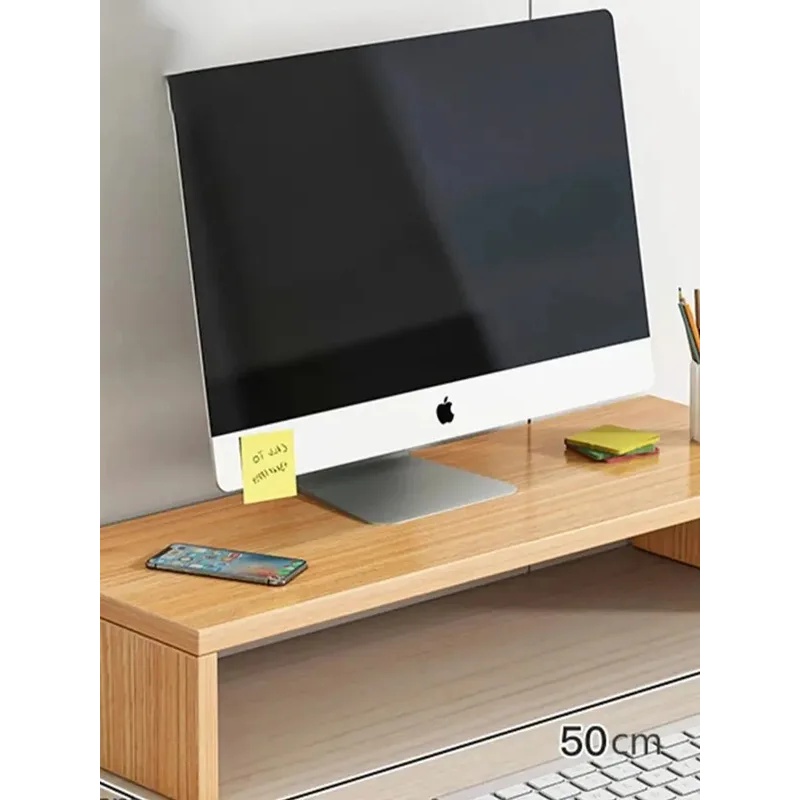 Multifunctional Monitor Riser  - огляд і ціна Desk Setup Oak